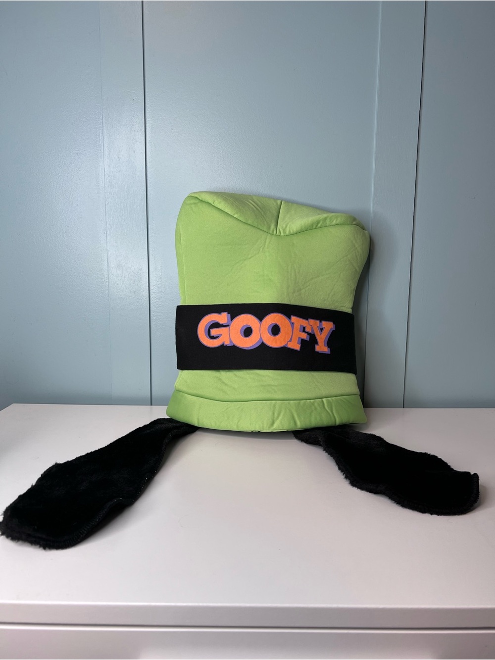 The Disney Store Adult Goofy Ears Green Hat. One Size.